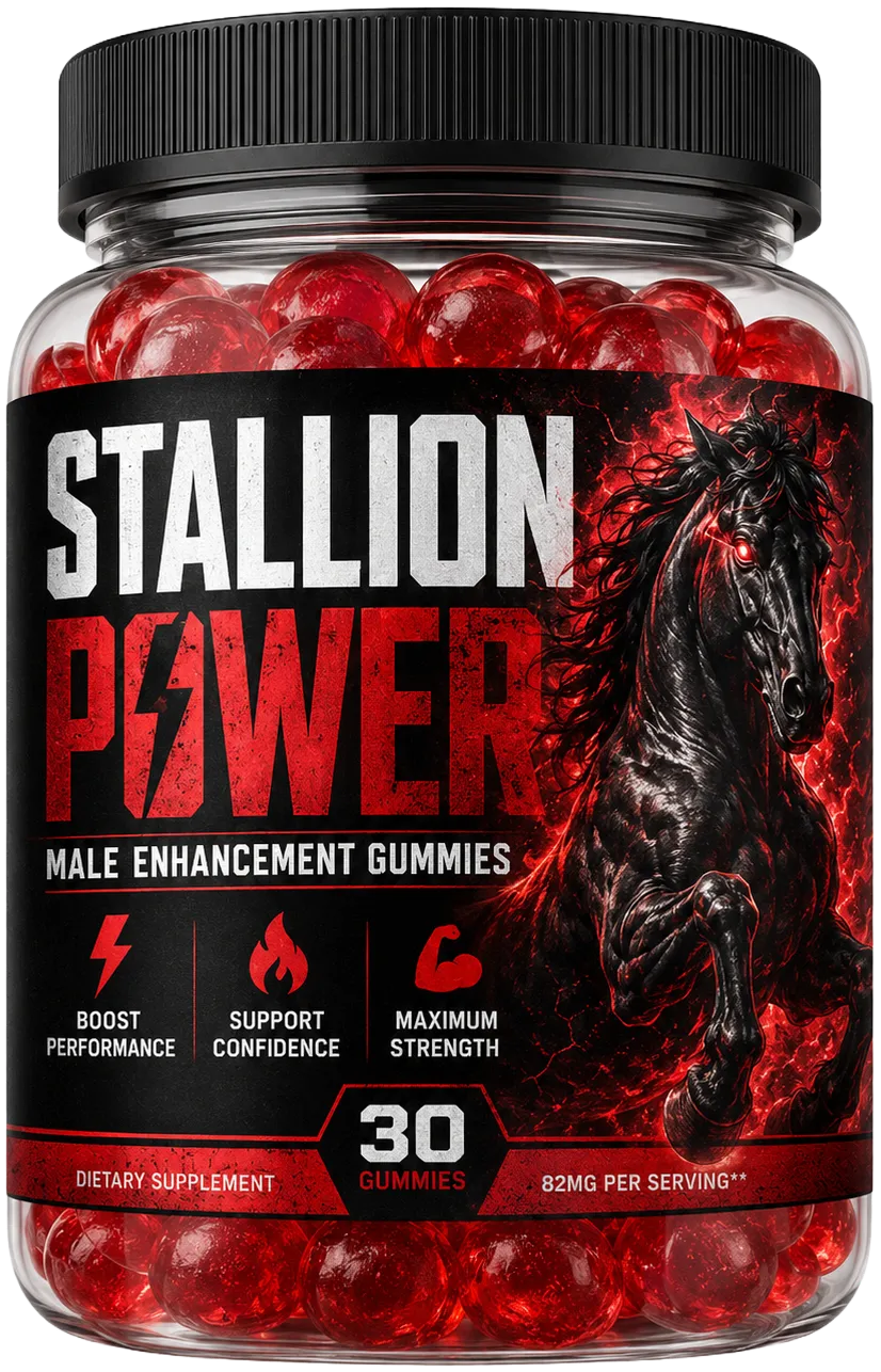 Stallion Power Male Enhancement Gummies bottle